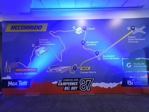 Este será el recorrido de la Carrera de los Barrios. Foto: Marcas y Negocios 